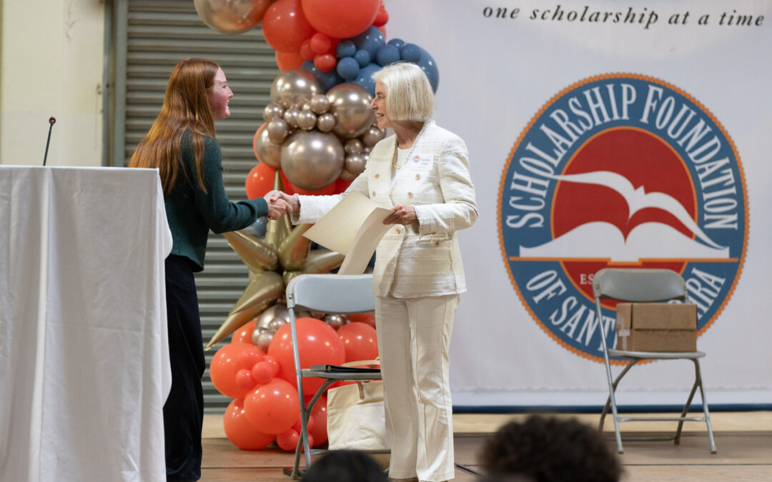 Foundation Celebrates Students at Awards Ceremonies