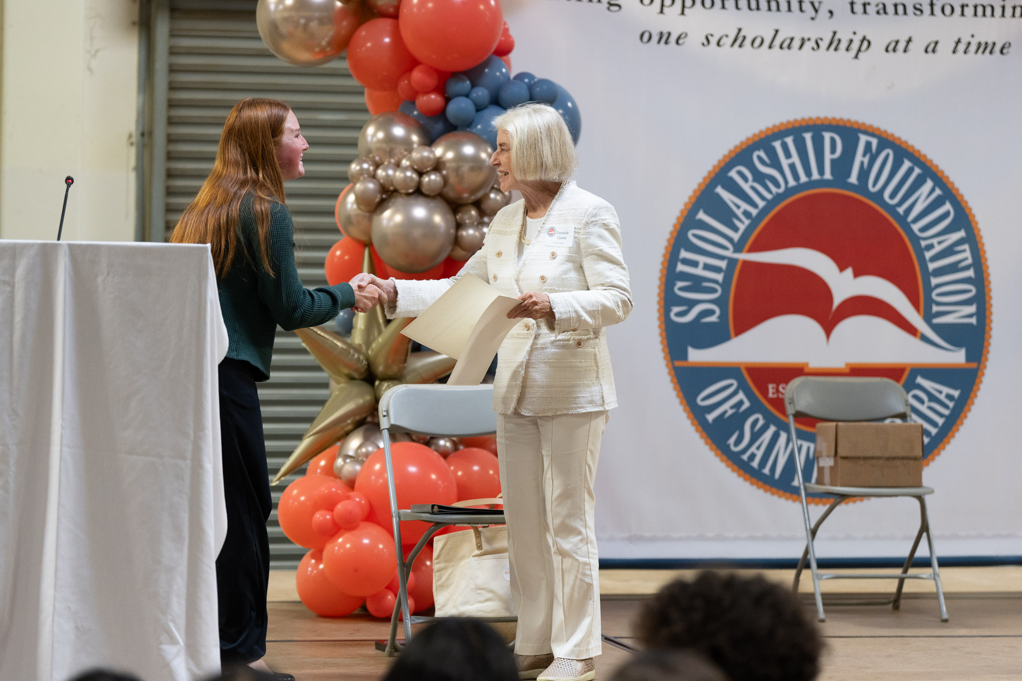 Foundation Celebrates Students at Awards Ceremonies